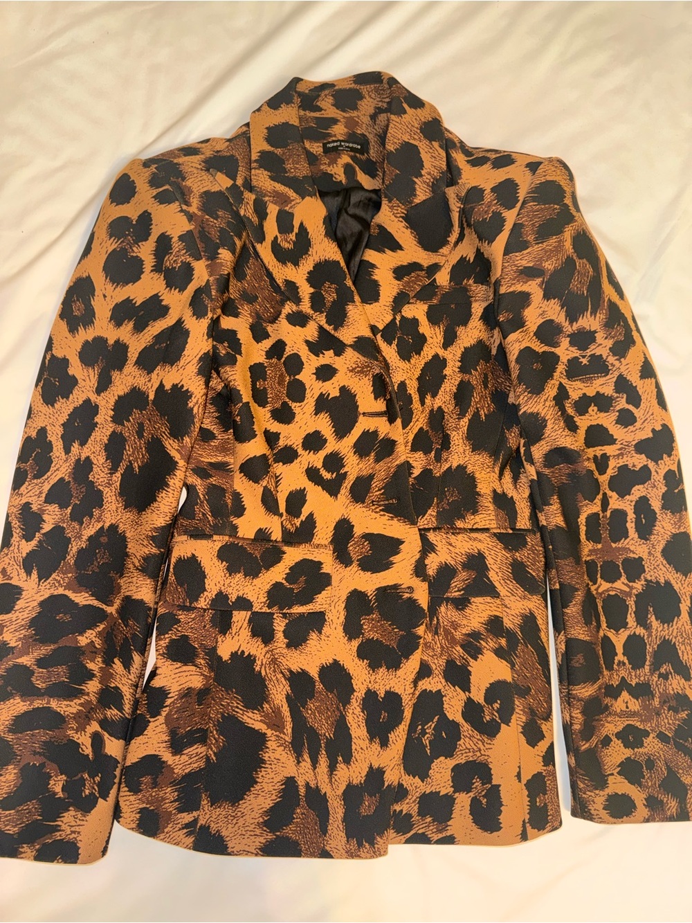 Naked Wardrobe Leopard Blazer